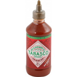 Sriracha Flavored With Oak Barrel Aged Peppers Tabasco 12x256Ml
